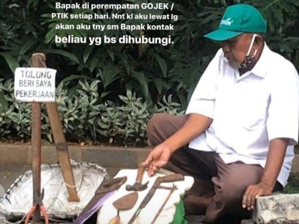 Nasib Sutrisno Kini, Lansia yang Sempat Viral Cari Kerja di Trotoar Jakarta