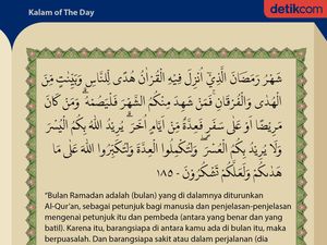 Al Quran Surat Al Baqarah 185 Tentang Keistimewaan Bulan Ramadhan