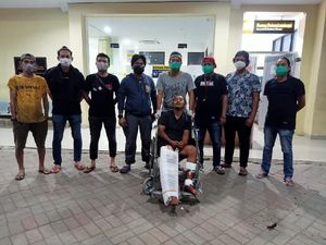 Maling Kipas Angin Bersenjata Linggis di Makassar Didor Polisi