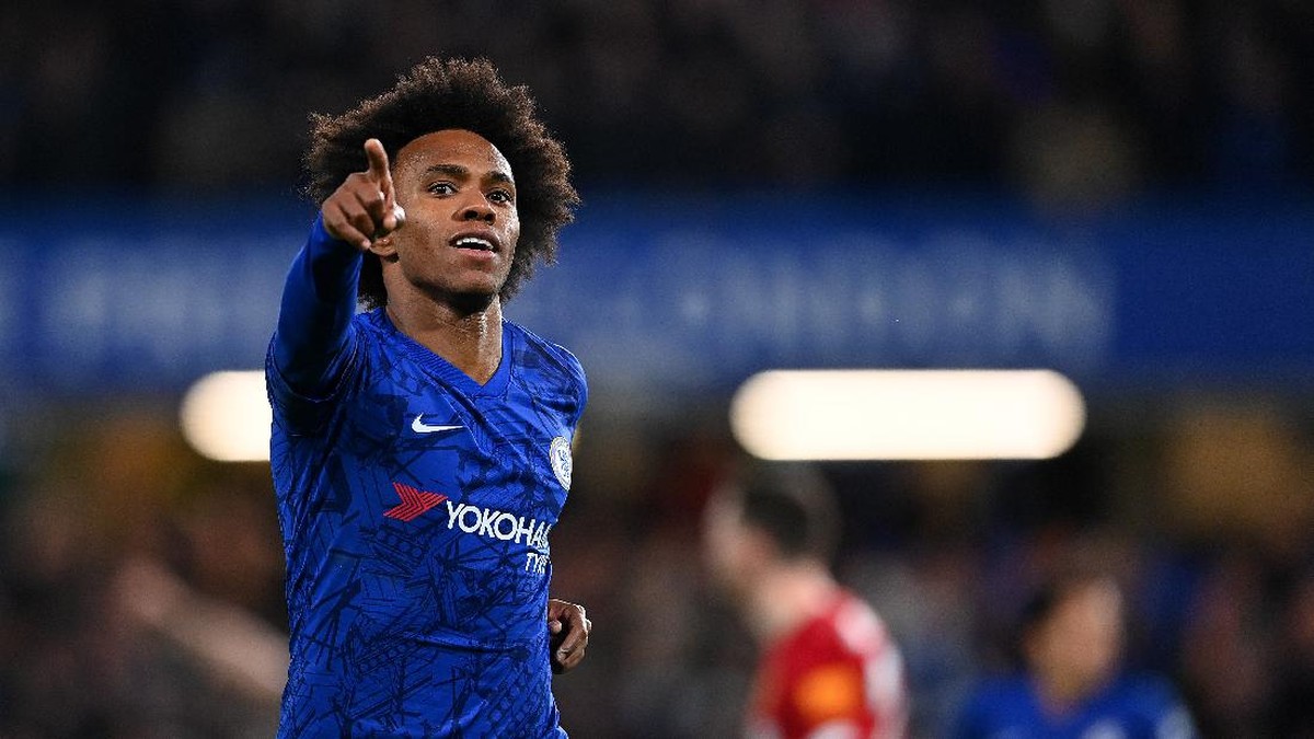 Willian berhasrat bertahan di Eropa setelah meninggalkan Chelsea. Foto: (Getty Images/Clive Mason)