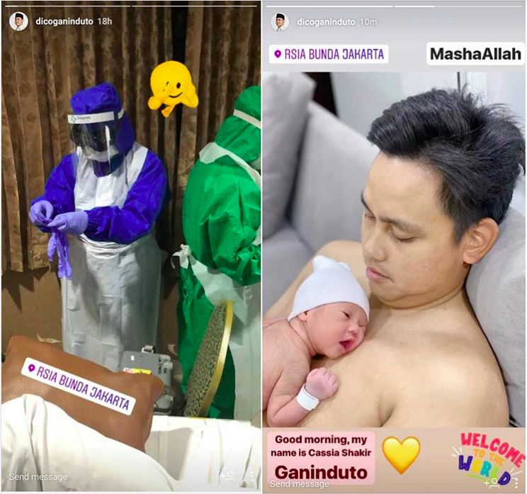 Anak dan suami Chacha Frederica