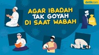Tips Ibadah Tak Goyah Meski di Tengah Wabah