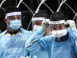 Kasus Corona Terus Meningkat, Malaysia Perketat Aturan Kontak Fisik