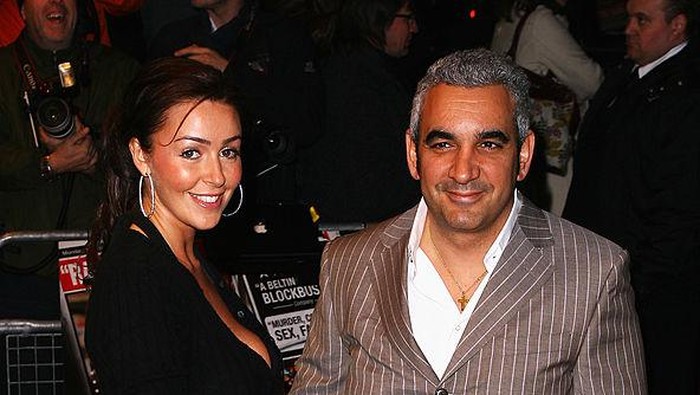 LONDON - FEBRUARY 18:  Actor Alki David and guest arrive at the The Bank Job world premiere at the Odeon West End on February 18, 2008 in London, England.  (Photo by Gareth Cattermole/Getty Images)