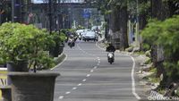 Begini Suasana Kota Kembang di Akhir Pekan saat PSBB