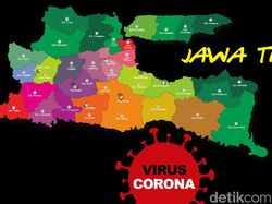 Pecah Rekor Lagi, Kasus Baru COVID-19 di Jatim Tambah 1.543