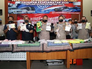 Polres Jakpus Sita 11 Kg Sabu dari Pengedar yang Operasi di Masa Pandemi 