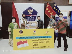 Bantu Tenaga Medis, Jokowi Center-Diaspora Indonesia Sumbang Masker-APD Bantu Tenaga Medis, Jokowi Center-Diaspora Indonesia Sumbang Masker-APD