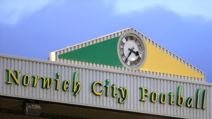 NORWICH, ENGLAND - DECEMBER 21: General view inside the stadium during the Premier League match between Norwich City and Wolverhampton Wanderers at Carrow Road on December 21, 2019 in Norwich, United Kingdom. (Photo by Stephen Pond/Getty Images)