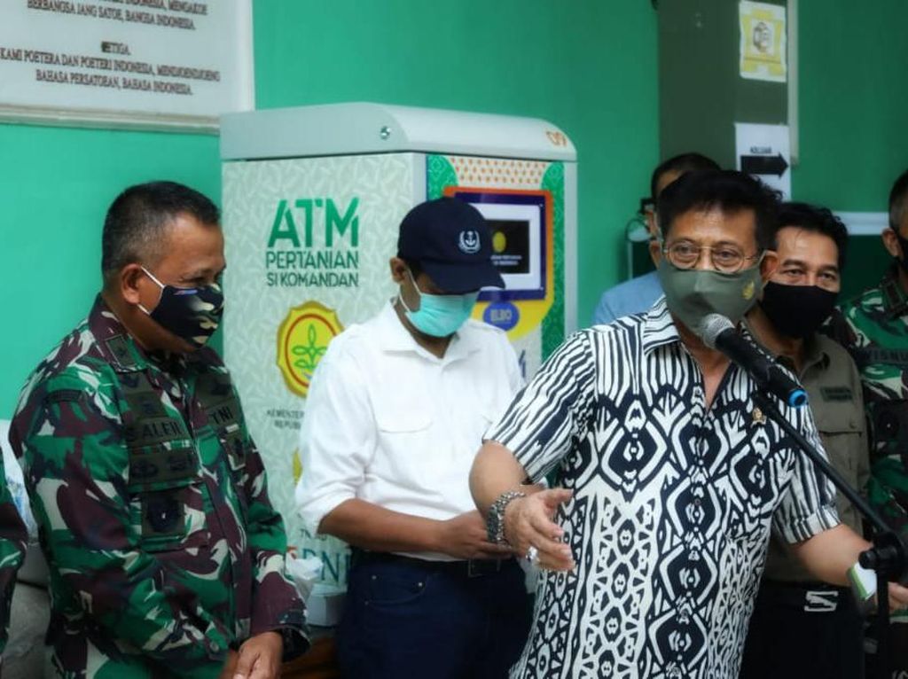 Kunjungi Makodim Depok, Mentan Pastikan Program ATM Beras Berjalan Kunjungi Makodim Depok, Mentan Pastikan Program ATM Beras Berjalan