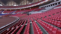 Sejauh ini Rungrado 1st of May Stadium sudah tiga kali menjalani renovasi, dengan yang paling anyar terjadi di era kepemimpinan Kim Jong Un. Tiga renovasi itu tepatnya berlangsung pada 1995, 2008, dan 2018. Istimewa/Dok. Frank-Jasperneite.de via stadiumdb.com.