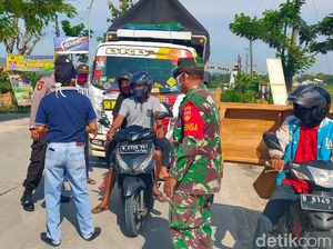 Ketika Puluhan Kendaraan Dihadang, 25.761 Pemudik Sudah Masuk Blora