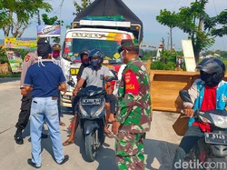 Ketika Puluhan Kendaraan Dihadang, 25.761 Pemudik Sudah Masuk Blora