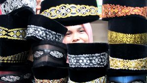 Berkah Ramadhan, Penjualan Peci di Aceh Meningkat