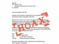 Khofifah Pastikan Undangan Doa Bersama Pengasuh Ponpes se-Jatim Hoaks