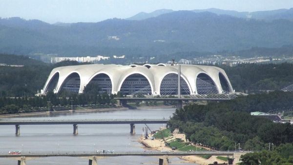 Penampakan Stadion Terbesar Dunia yang Berada di Korea Utara