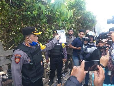 Kampung Narkoba Ala Kolombia di Kalteng Dibakar!