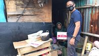 Distribusi Sembako di Rumah Quran Cilincing