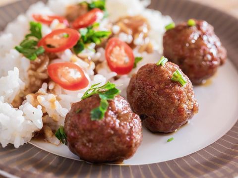 Resep rice meatballs