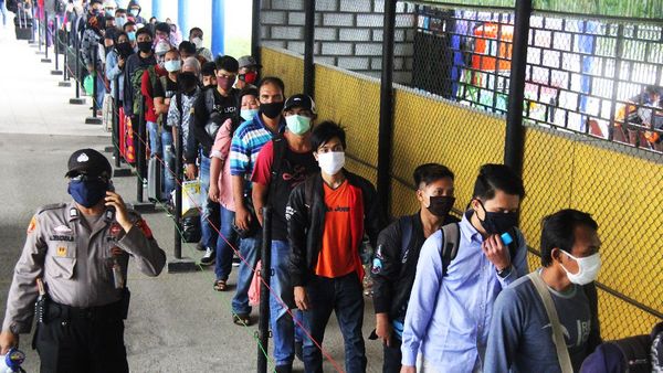 Ratusan Perantau Asal Batam Pulang Kampung