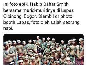 Fadli Zon Unggah Foto Habib Bahar Bareng Napi Bertato, Pengacara: Itu Muridnya