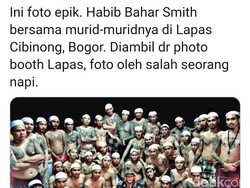 Fadli Zon Unggah Foto Habib Bahar Bareng Napi Bertato, Pengacara: Itu Muridnya