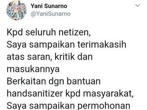 Bupati Klaten Minta Maaf Kasus Hand Sanitizer Berbalut Stiker Fotonya Bupati Klaten Minta Maaf Kasus Hand Sanitizer Berbalut Stiker Fotonya