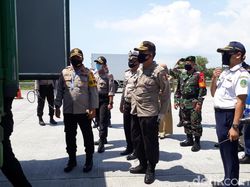 Posko Mudik di Pasuruan Dicek, Cek Kesehatan hingga Bawaan Pengendara