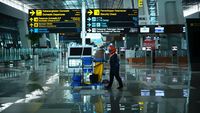 Potret Bandara, Stasiun dan Terminal yang Sepi Imbas Larangan Mudik