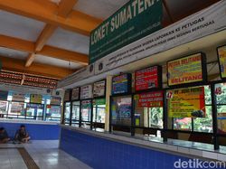Nyaris Tanpa Aktivitas, Begini Sepinya Terminal Kampung Rambutan
