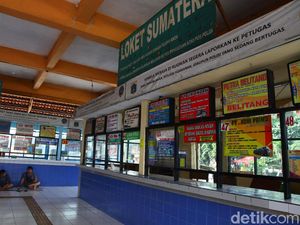 Nyaris Tanpa Aktivitas, Begini Sepinya Terminal Kampung Rambutan