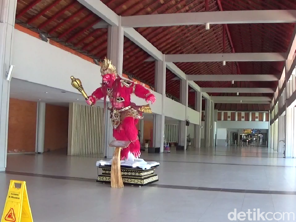 Imbas Larangan Mudik, Bandara Ngurah Rai Bali Sepi Imbas Larangan Mudik, Bandara Ngurah Rai Bali Sepi