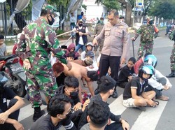 Masih Bandel Saat PSBB, Polisi Sikat Balapan Liar di Makassar