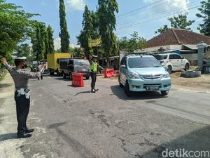 Tak Ada Toleransi untuk Pemudik Masuk Ponorogo, Semua Kendaraan Diputar Balik