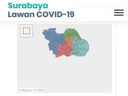 Update COVID-19 Surabaya 27 April: 372 Positif, 73 Sembuh, 51 Meninggal