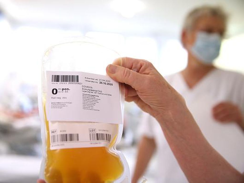 AS Fokus Teliti Terapi Plasma Darah Pasien Sembuh untuk Obati Corona