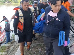 Jasad Bocah 10 Tahun Hilang Tenggelam di Sungai Brantas Berhasil Ditemukan