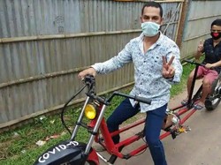 Lawan Corona, Motor Ini Dimodif Sesuai Anjuran WHO