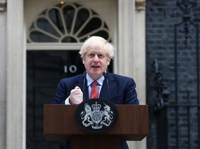 Momen Perdana PM Inggris Usai Sembuh dari Corona