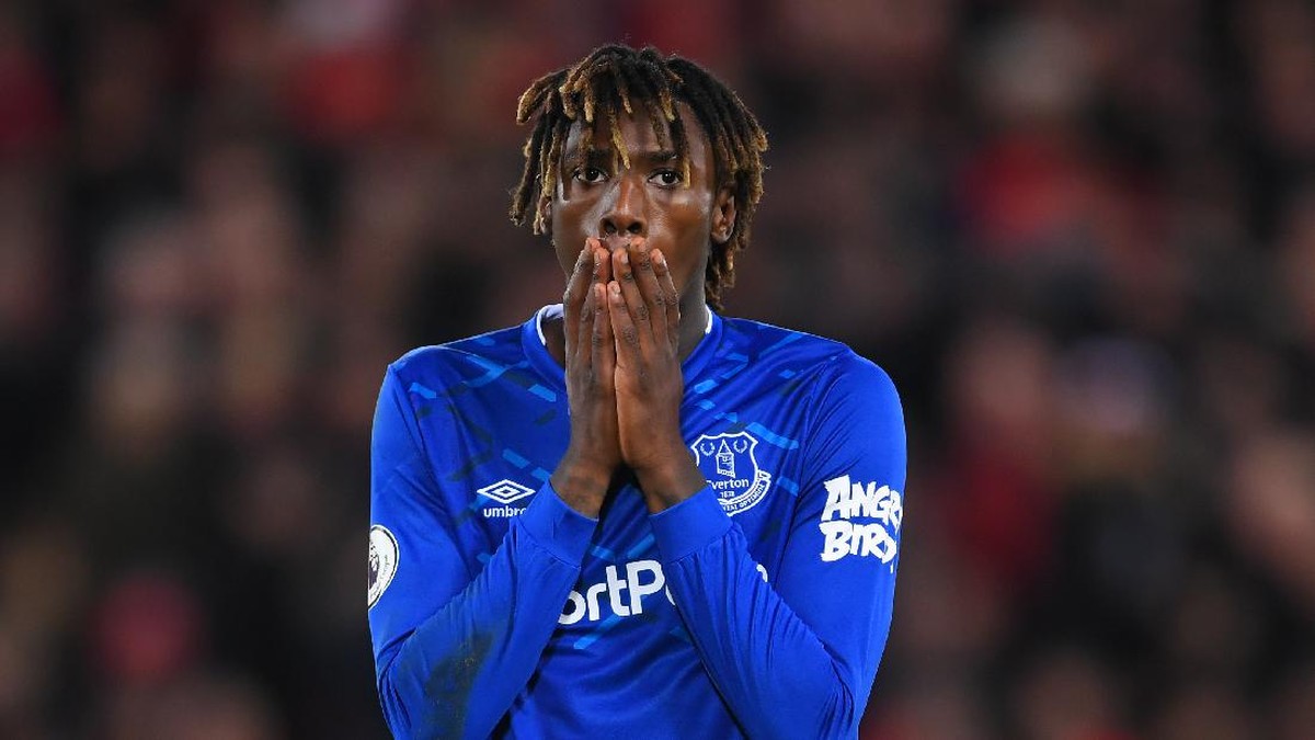 Everton akan menjatuhi denda sebesar Rp 3 miliar kepada pemainnya, Moise Kean, karena berpesta di tengah lockdown. (Foto: Getty Images/Laurence Griffiths)