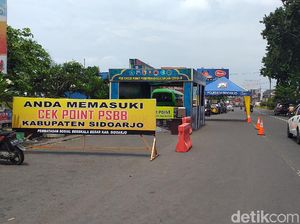 Tambahan Positif Corona PSBB Jilid I: Surabaya 349, Sidoarjo 96, Gresik 13