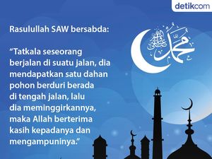 Pahala Menyingkirkan Duri di Tengah Jalan