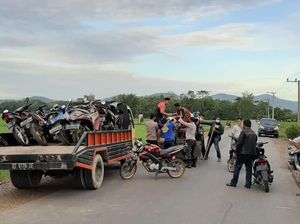 Fakta di Balik Viral Polisi Angkut Puluhan Motor di Sukolilo Pati