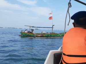 Polisi Sisir Perairan Ujung Genteng Cari Nakhoda Kapal Ikan yang Hilang