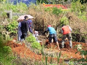 Di TPU Cikadut Ini Korban Corona Bandung Dimakamkan