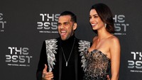 Joana Sanz merupakan model asal Spanyol yang dinikahi Dani Alves di tahun 2017 (Getty Images)