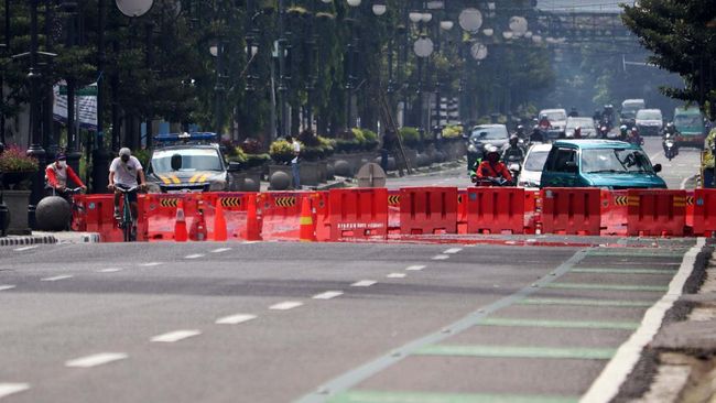  Ini  Jalur di Kota Bandung  yang Ditutup Selama Siaga 1 