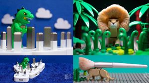 Kreatif! Ciptakan Dunia Miniatur dengan Mainan dan Barang di Rumah