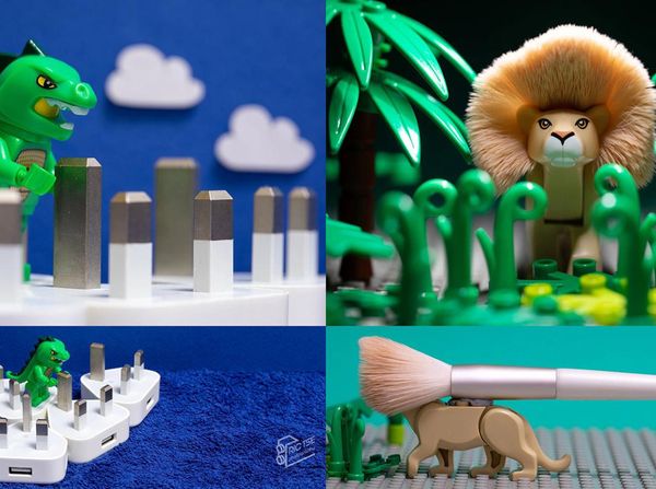 Kreatif! Ciptakan Dunia Miniatur dengan Mainan dan Barang di Rumah