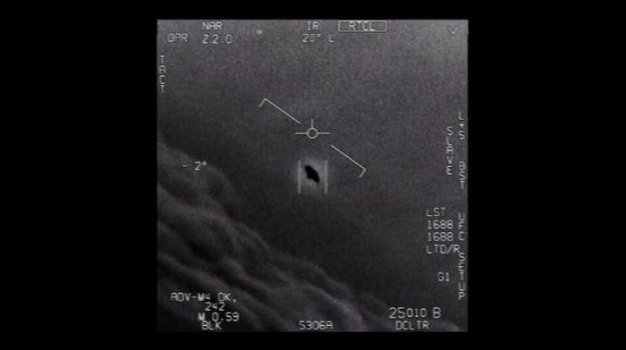 U.S. Navy videos of alleged UFO sightings were previously available but had not been officially declassified.
(Image: © U.S. Navy)